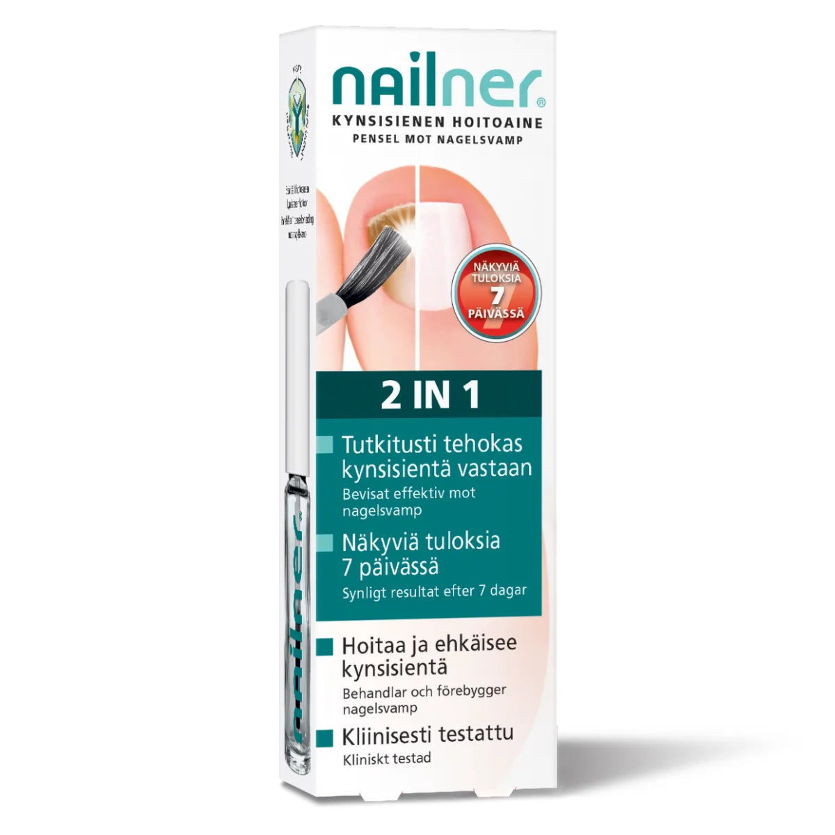 NAILNER Kynsisienen hoitoaine 2in1 5 ml