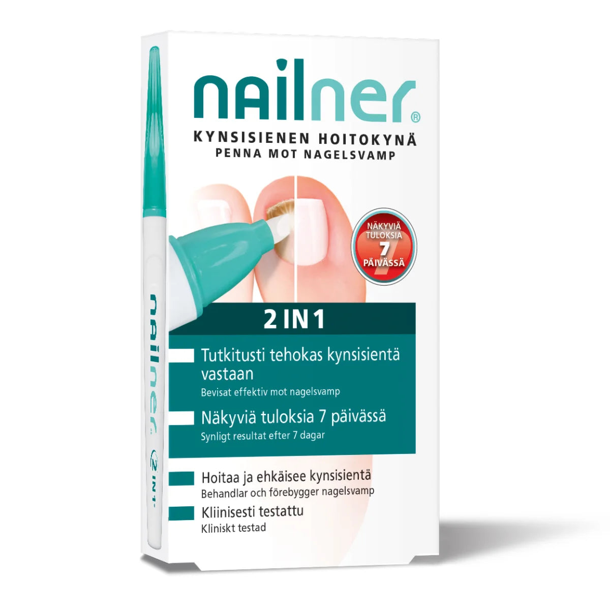 NAILNER Kynsisienen hoitokynä 2in1 4 ml