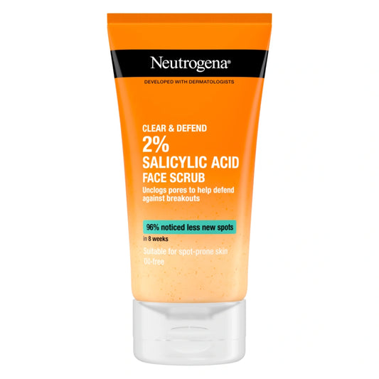 NEUTROGENA Clear & Defend Facial Scrub kuorintavoide  150 ml