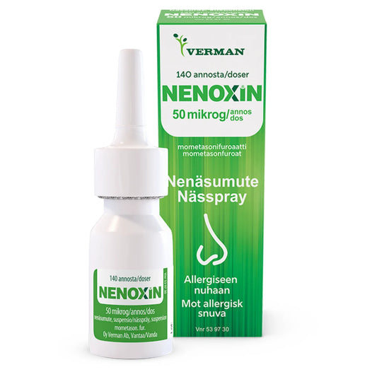 NENOXIN 0,05 mg/annos nenäsumute, suspensio