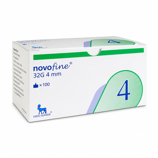 NovoFine 32G 4mm kynäneuloja 100 kpl