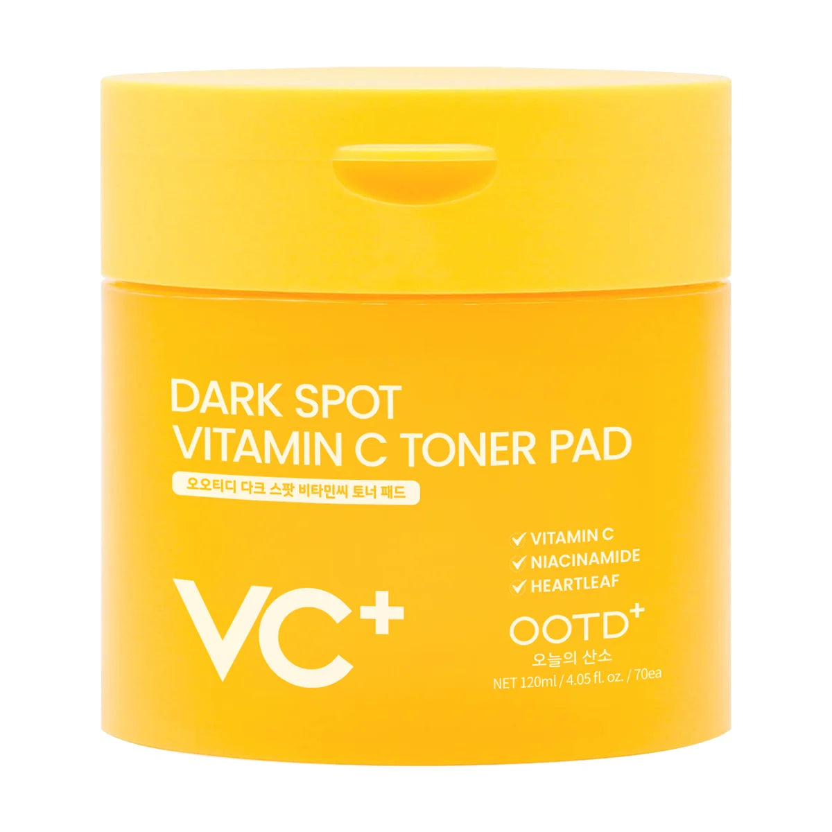 OOTD Dark Spot Vitamin C Toner Pad – ihon sävyä tasoittava kasvovesilappu