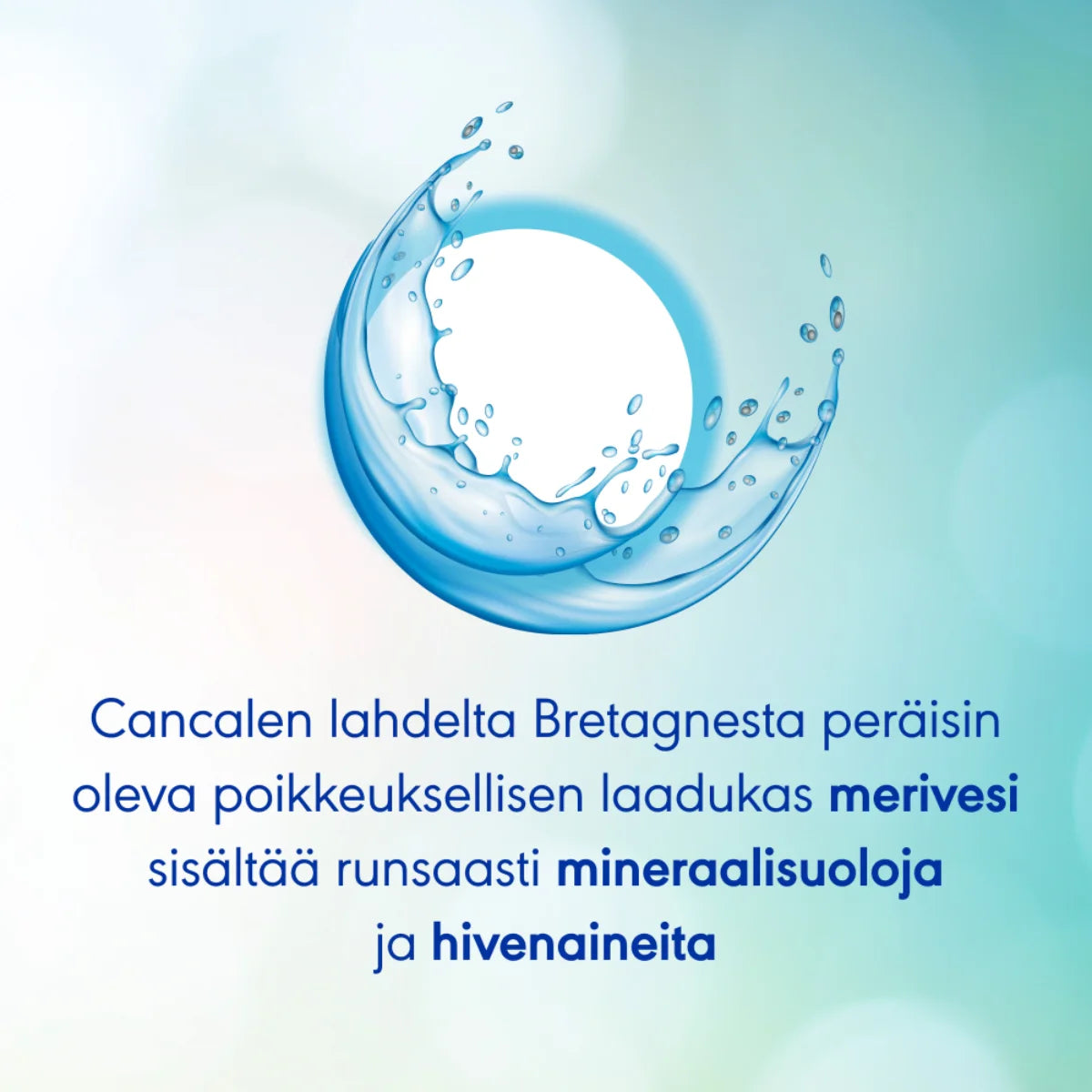 Otrivin Natural Plus Hypertoninen 2,3 % suolavesi sisältää laadukasta merivettä