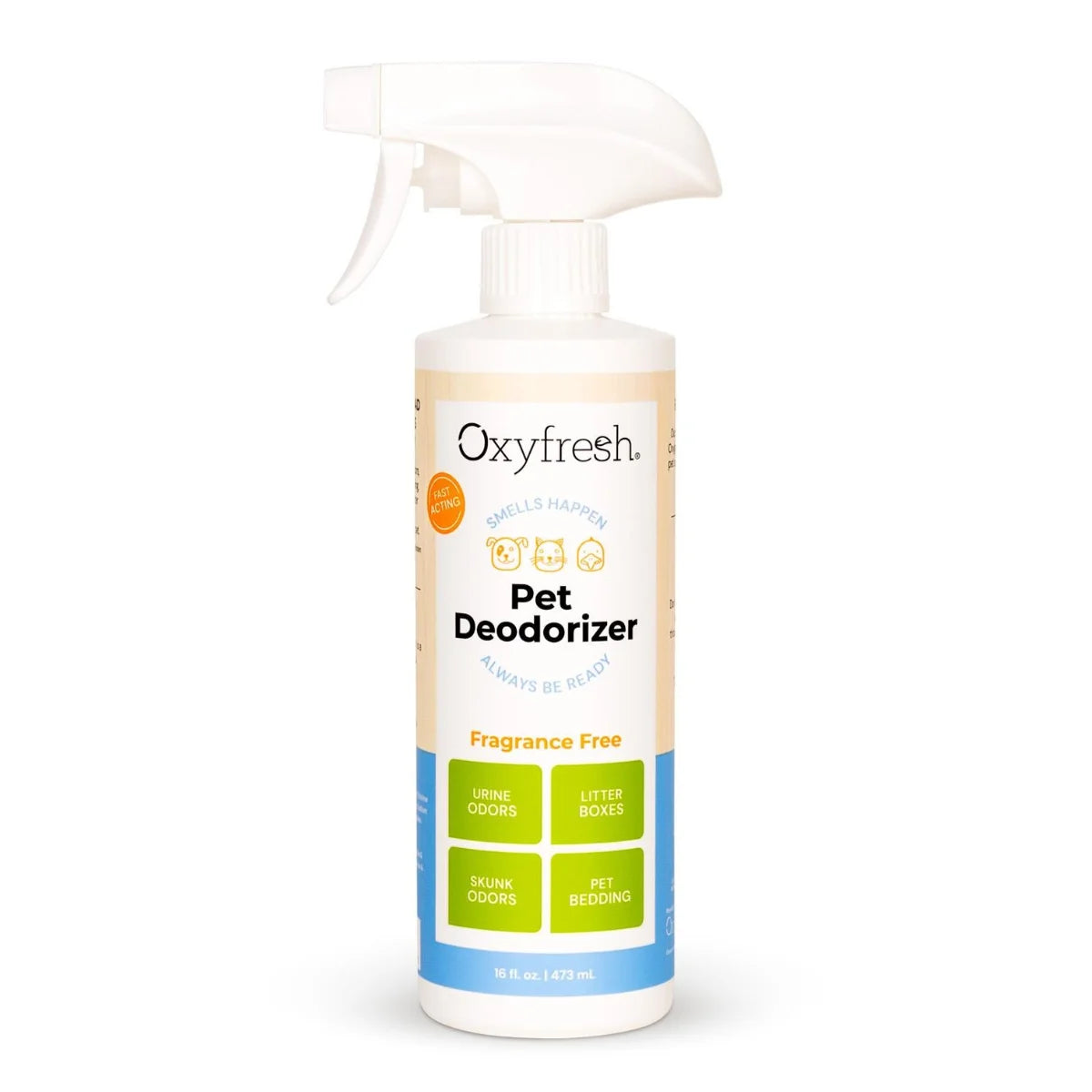 Oxyfresh Hajunpoistosuihke tekstiileille 473 ml – tuoksuton suihke