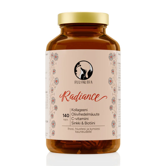 PLUSNUTRA Radiance 140 kaps – kollageenipeptidi-ravintolisä