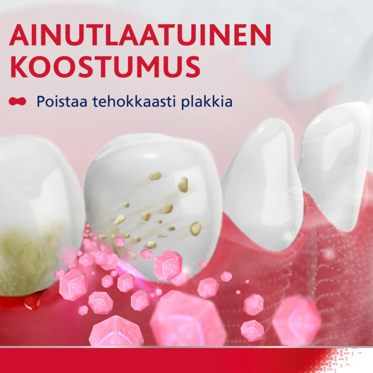 PARODONTAX Ultra Clean hammastahna 75 ml ainutlaatuinen koostumus poistaa tehokkaasti plakkia