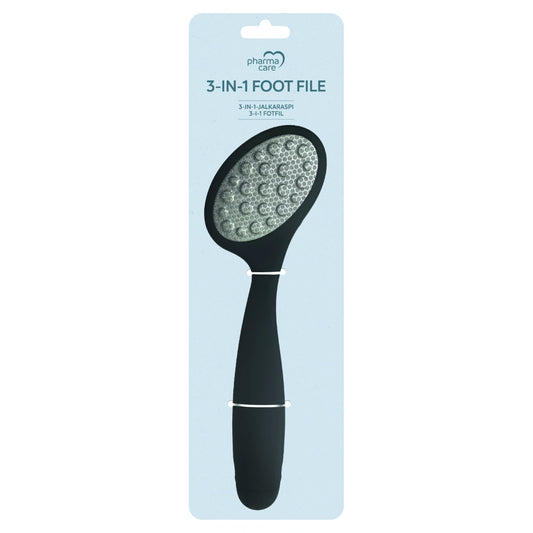 Pharmacare Foot file 3 in 1