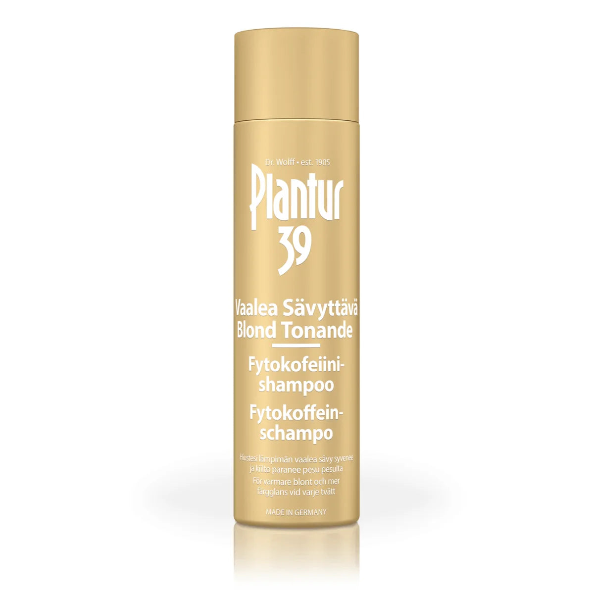 PLANTUR 39 Vaalea fytokofeiinishampoo 250 ml