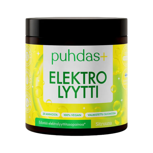 Puhdas+ Elektrolyytti Sitruuna 120 g