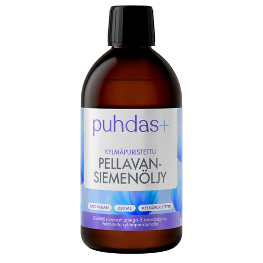 Puhdas+ Pellavansiemenöljy 250 ml