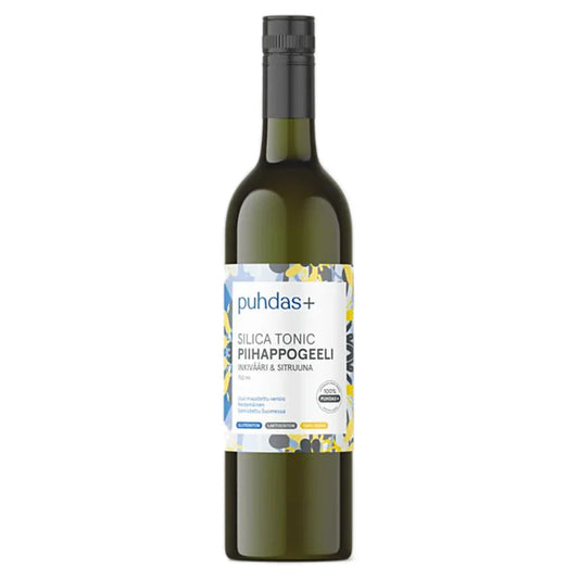 Puhdas+ Silica Tonic Inkivääri-Sitruuna 750 ml