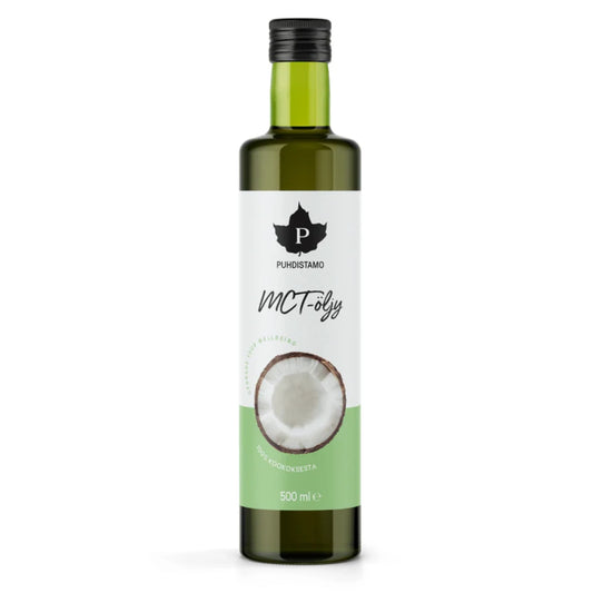 Puhdistamo MCT-öljy 500 ml