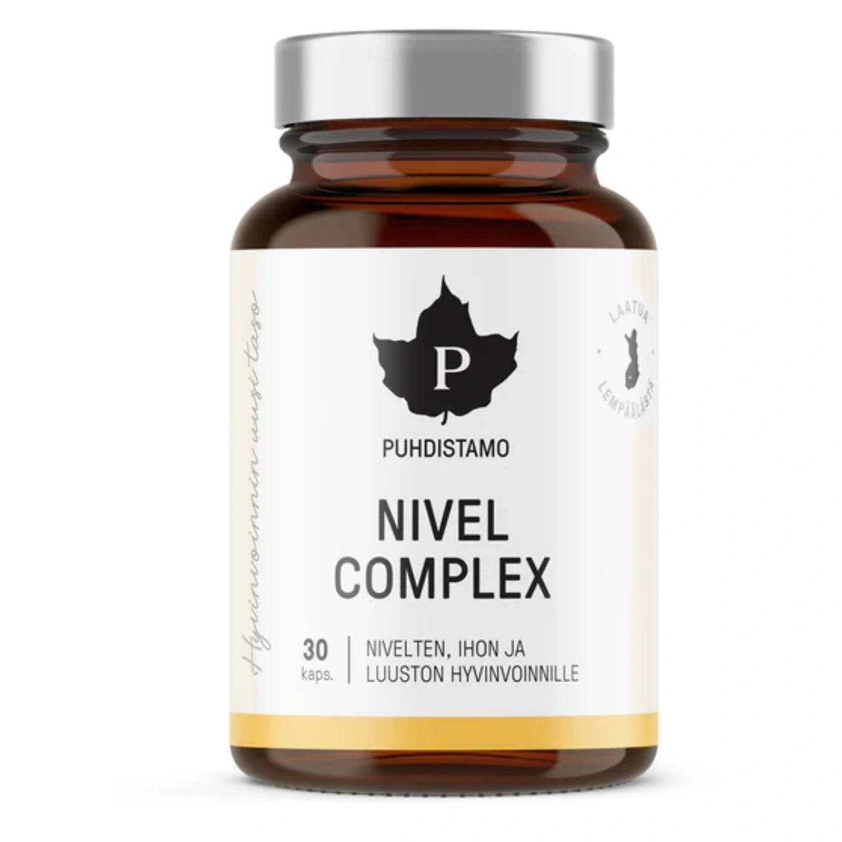PUHDISTAMO Nivel Complex kapseli 30 kpl nivelten, ihon ja luuston hyvinvoinnille