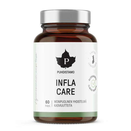PUHDISTAMO InflaCare kapseli 60 kpl (HUOM! Päiväys 25.11.2026)