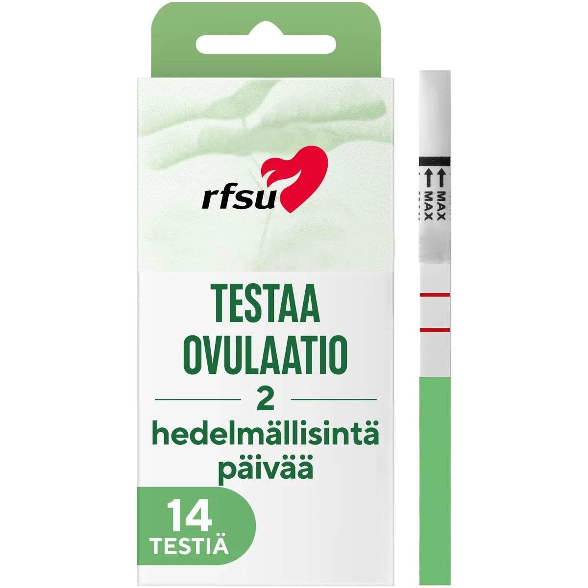 RFSU Ovulaatiotesti 14 kpl testaa 2 hedelmällisintä päivää