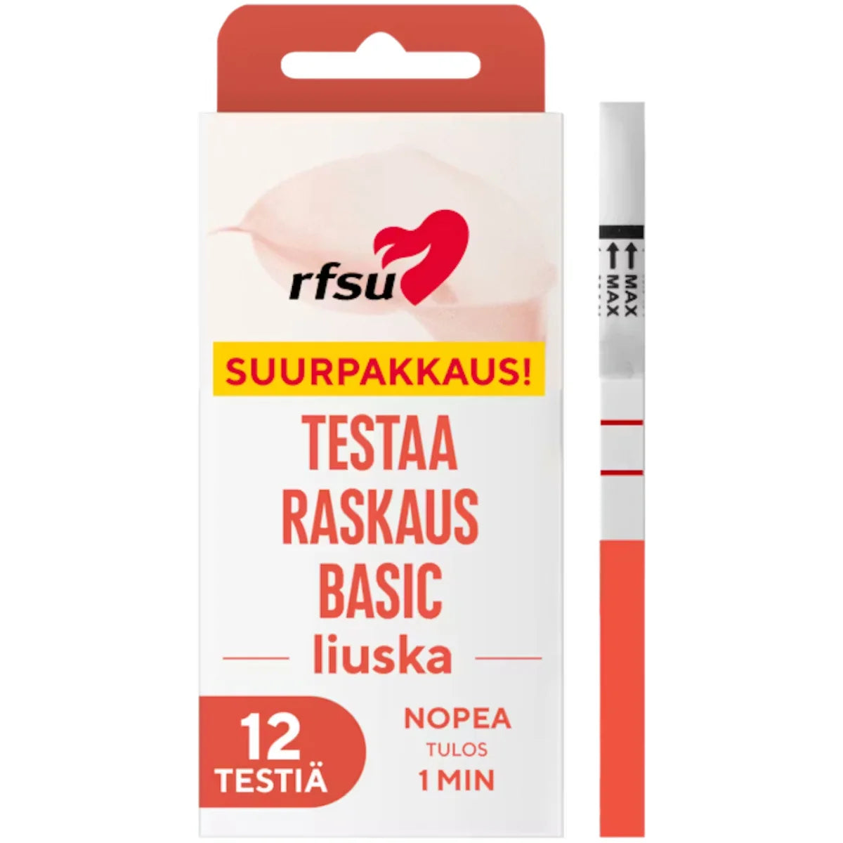 RFSU Raskaustestiliuska 12 kpl suurpakkaus