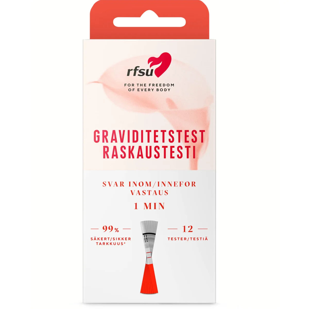 RFSU Raskaustestiliuska 12 kpl