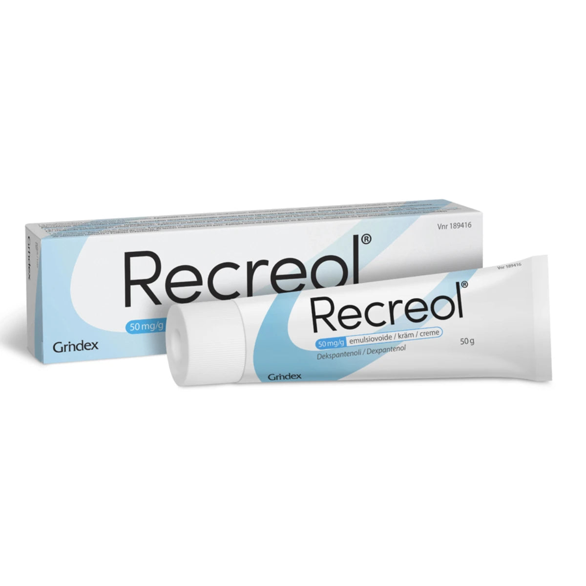 RECREOL 50 mg/g emulsvoide 50 g  haavojen ja haavaumien hoitoon