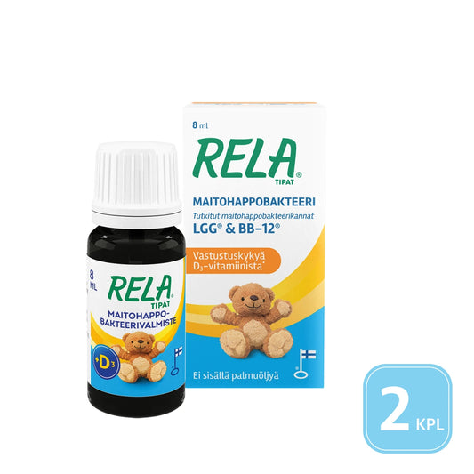 Rela tipat + D3 2x8 ml