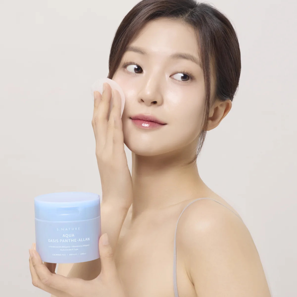 S.Nature Aqua Oasis Panthe-Allan Calming Pad kasvoille