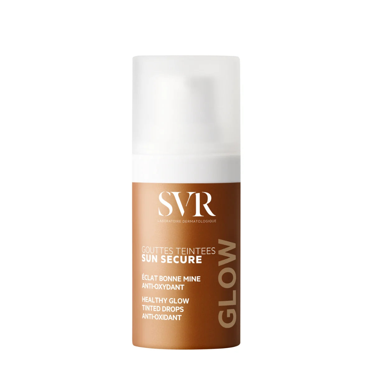 SVR Sun Secure Glow drops sävyttävät tehotipat kasvoille 15 ml