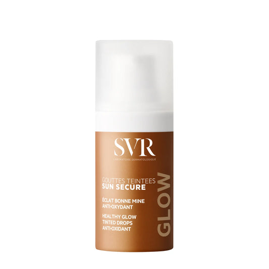SVR Sun Secure Glow drops sävyttävät tehotipat kasvoille 15 ml