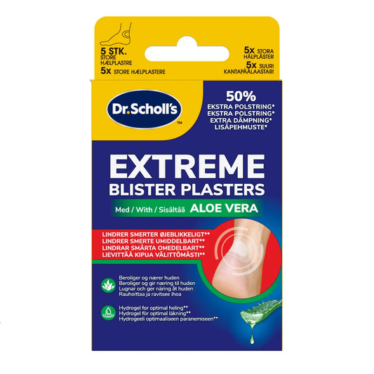 Scholl Extreme Rakkolaastari Aloe Vera 5 kpl
