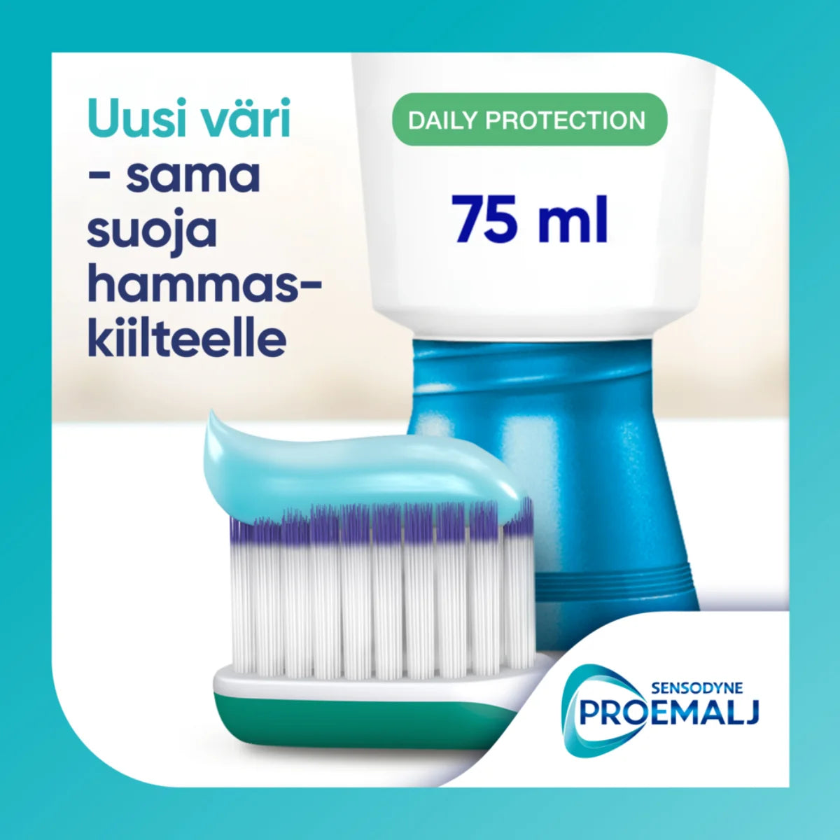 SENSODYNE Pro-Emalj hammastahna uusi väri - sama suoja