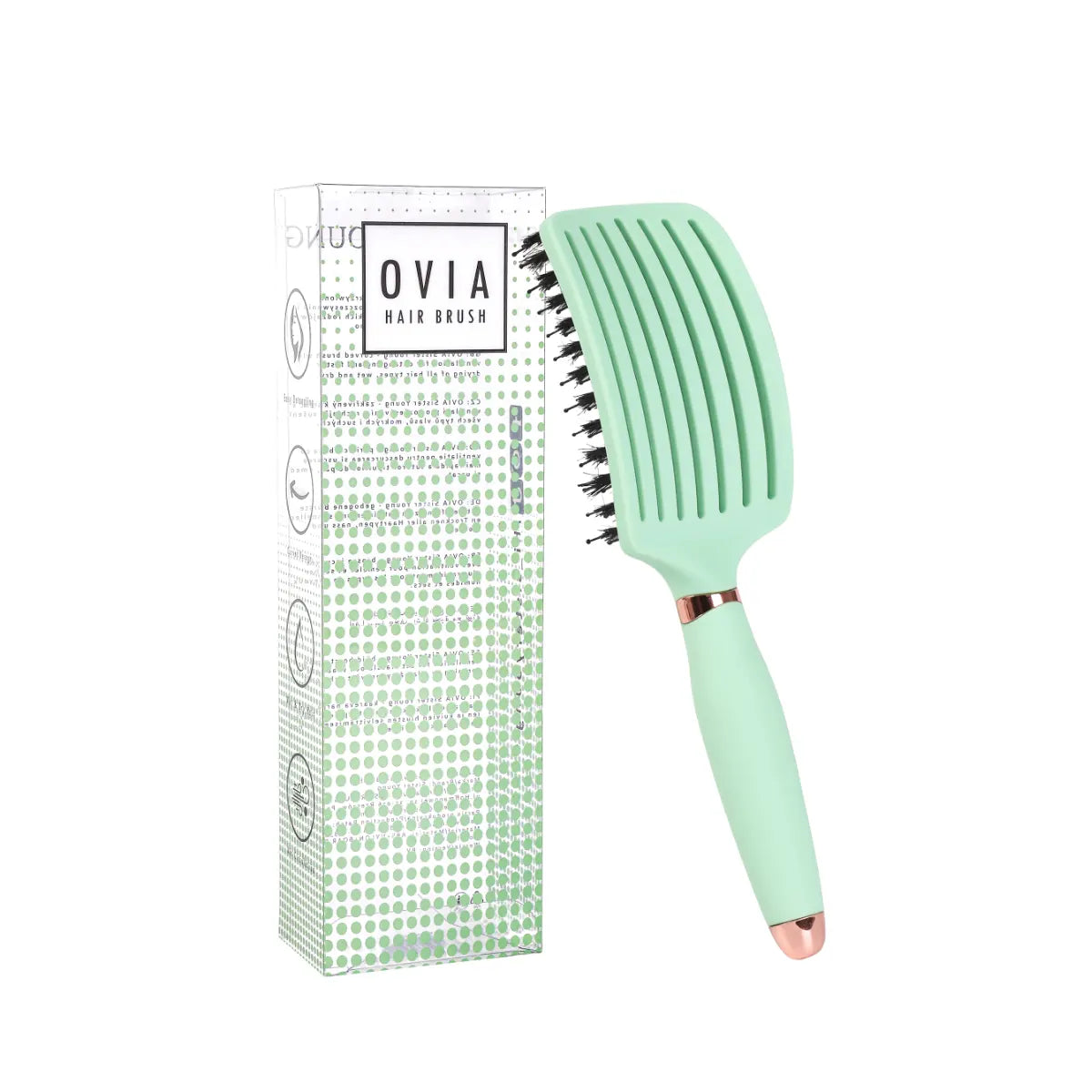 SisterYoung Ovia Fresh Mint hiustenselvitysharja läpinäkyvässä pakkauksessa