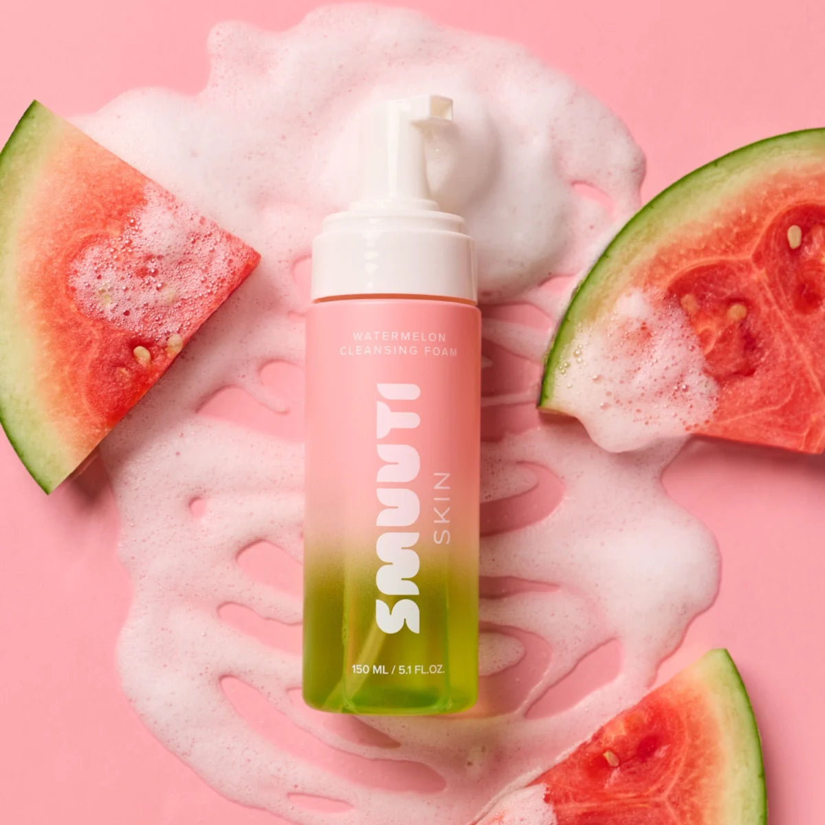 Smuuti Skin Watermelon Cleansing Foam 150 ml puhdistusvaahto