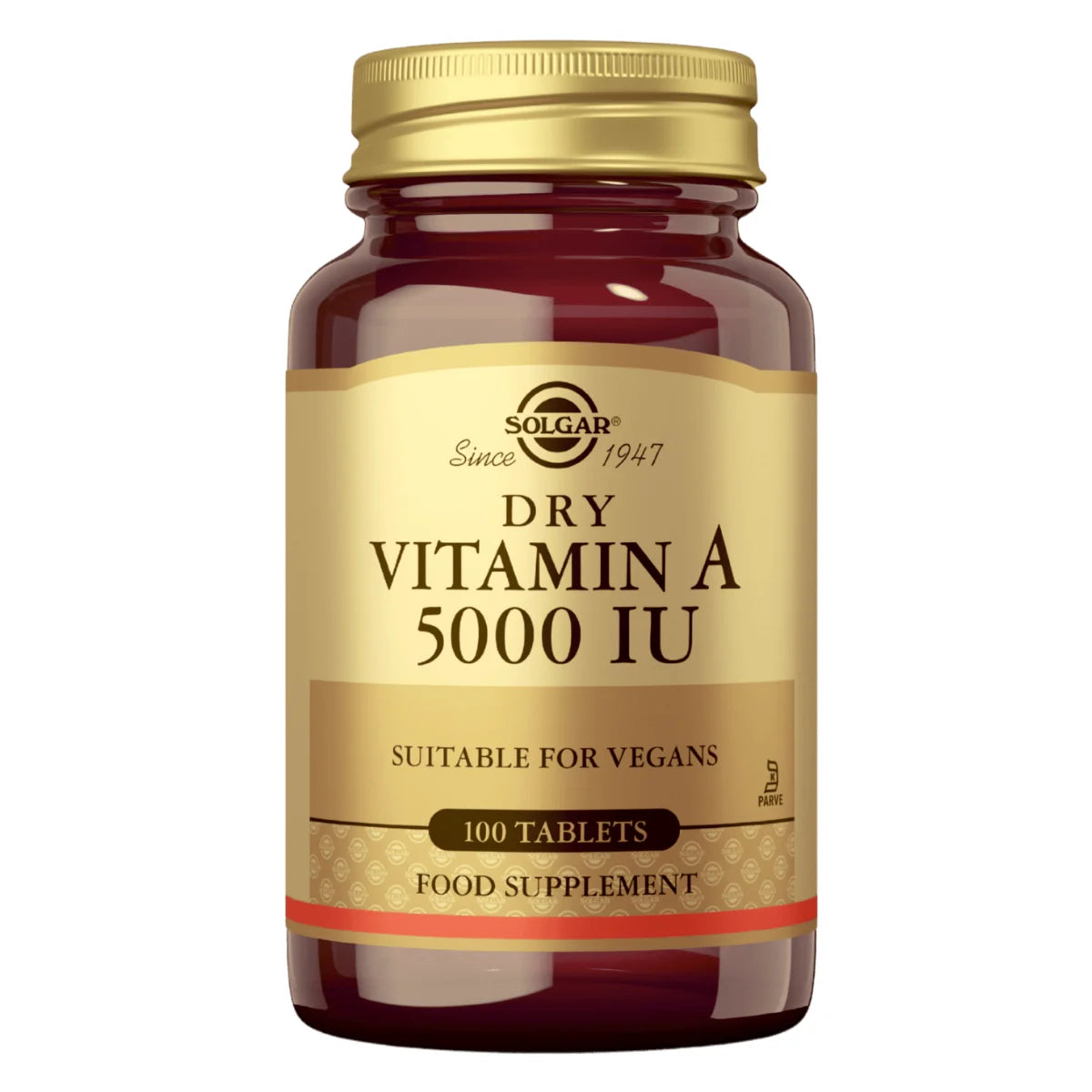 SOLGAR A-vitamiini 5000 IU 100 tabl