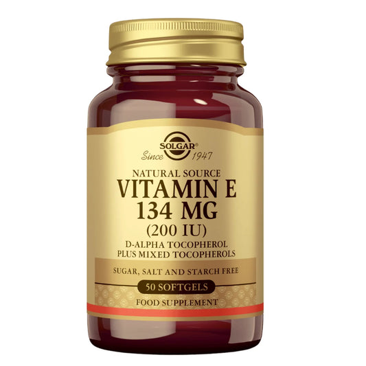 SOLGAR E-vitamiini 134 mg softgels 50 kpl