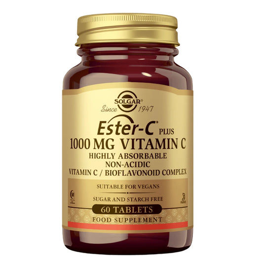 SOLGAR Ester-C® Plus Vitamin C 1000 mg tabletti 60 kpl