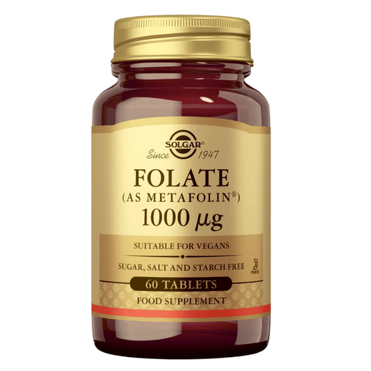 SOLGAR Folaatti (Metafolin®) 1000 µg 60 tabl