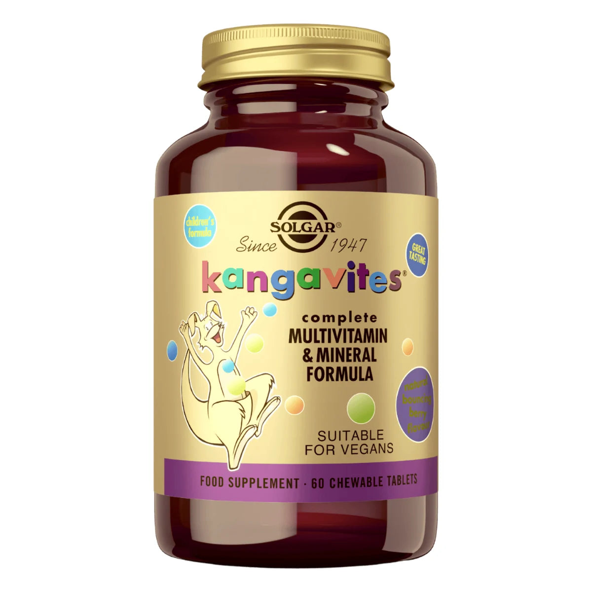 SOLGAR Kangavites® Bouncing Berry 60 purutabl