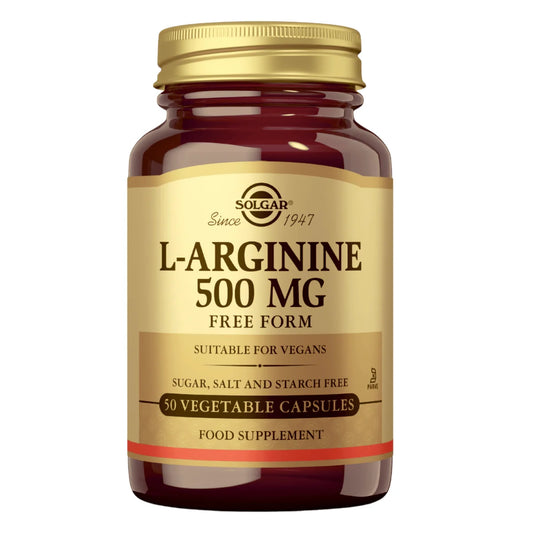 SOLGAR L-Arginiini 500 mg 50 kaps