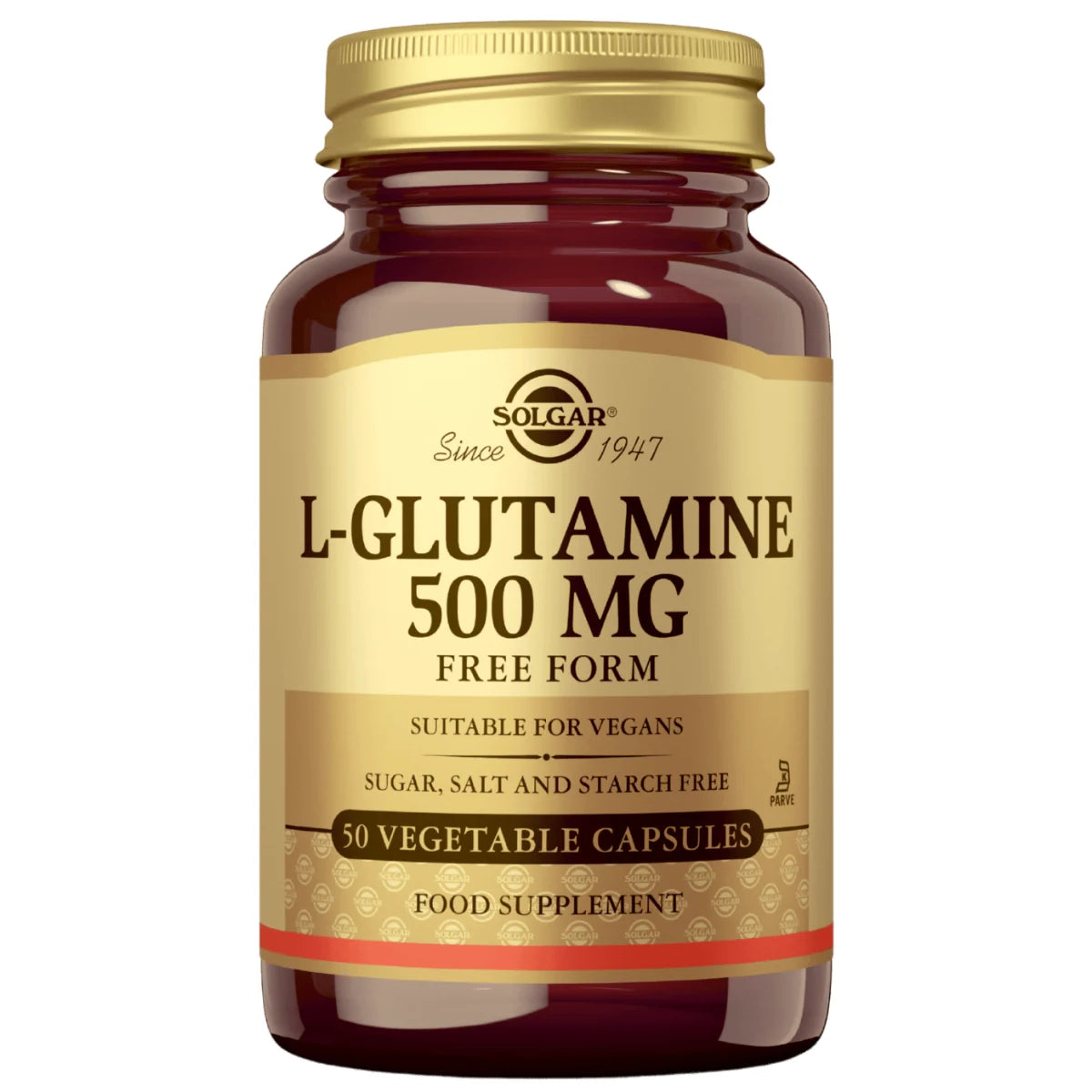 SOLGAR L-Glutamiini 500 mg 50 kaps