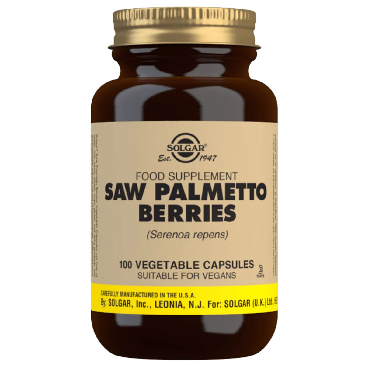 SOLGAR Sahapalmu (Saw Palmetto Berries) 520 mg 100 kaps