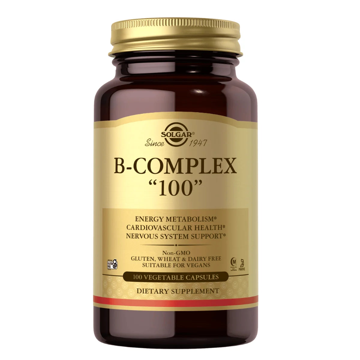 SOLGAR Vitamin B-Complex "100" 100 kaps