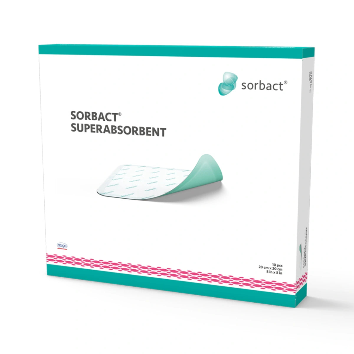 SORBACT Superabsorbent 20 cm x 20 cm 10 kpl