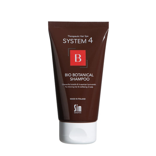 SYSTEM 4 Bio Botanical Shampoo B oheneville hiuksille 75 ml