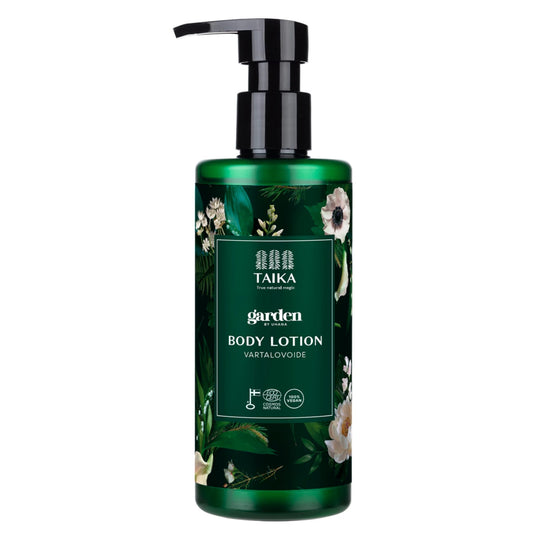 TAIKA x Garden by Uhana Vartalovoide 250 ml – Kevyt, kosteuttava ja nopeasti imeytyvä vartalovoide