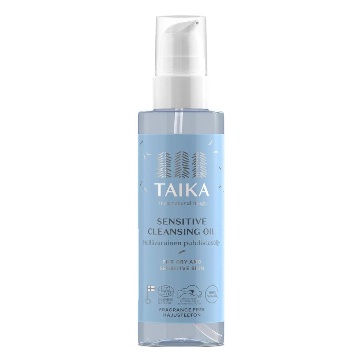 TAIKA Sensitive Puhdistusöljy 100 ml – Tehokas ja hellävarainen meikinpoisto