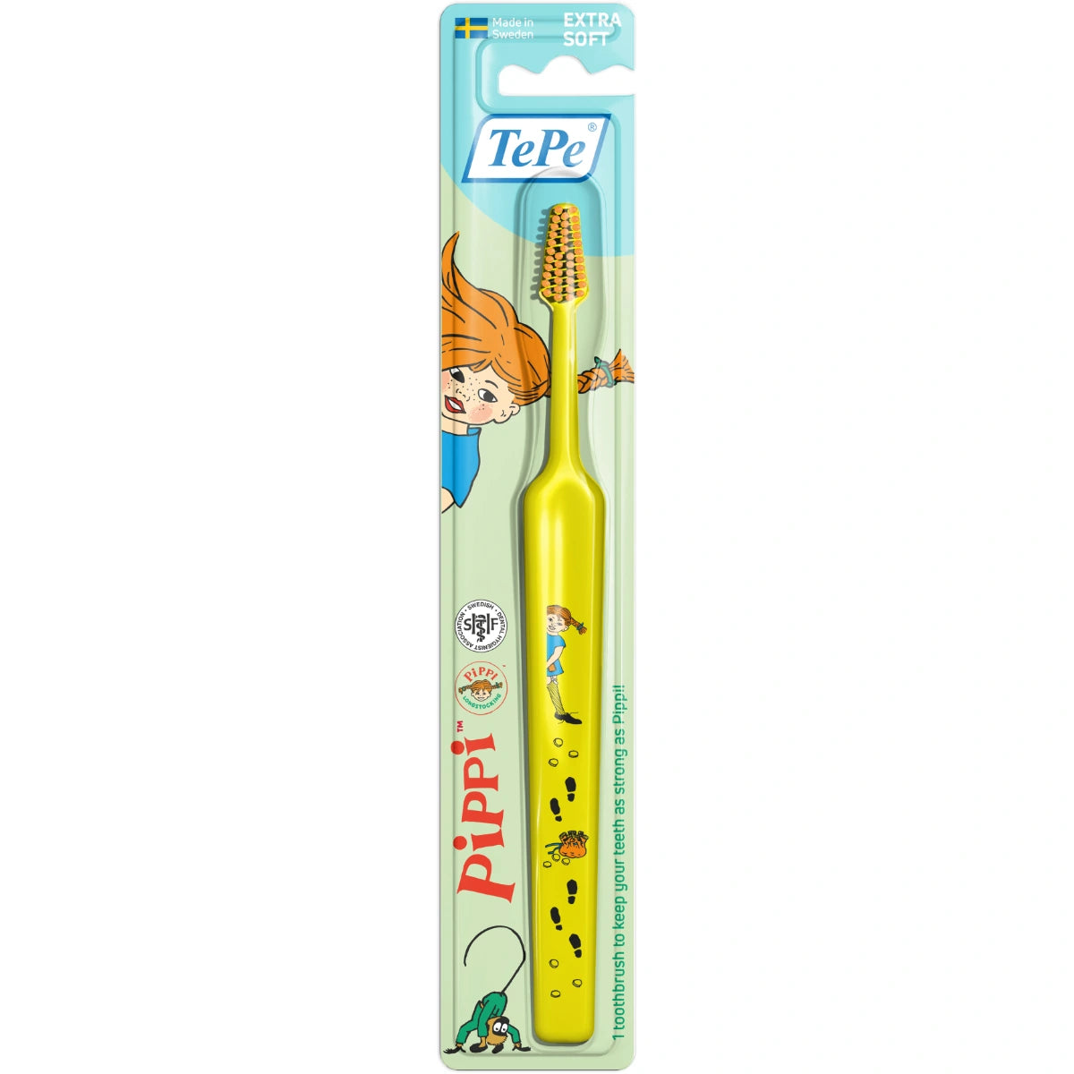 TePe Peppi Extra Soft Hammasharja keltainen 1 kpl