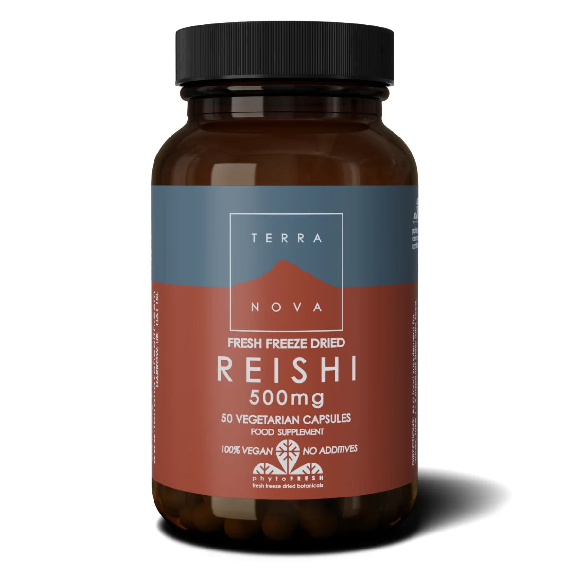 TERRANOVA Reishi 500 mg (luomu) 50 kaps