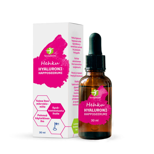 Terveyskaista Hehku Hyaluronihapposeerumi 30 ml