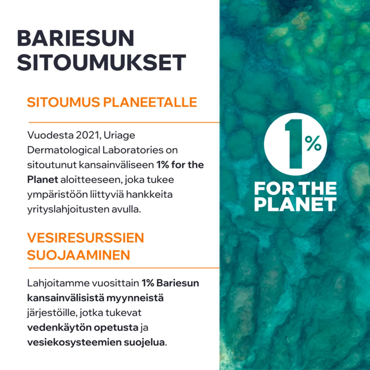 Uriage Bariesun SPF50+ Fresh Sun Water 200 ml
