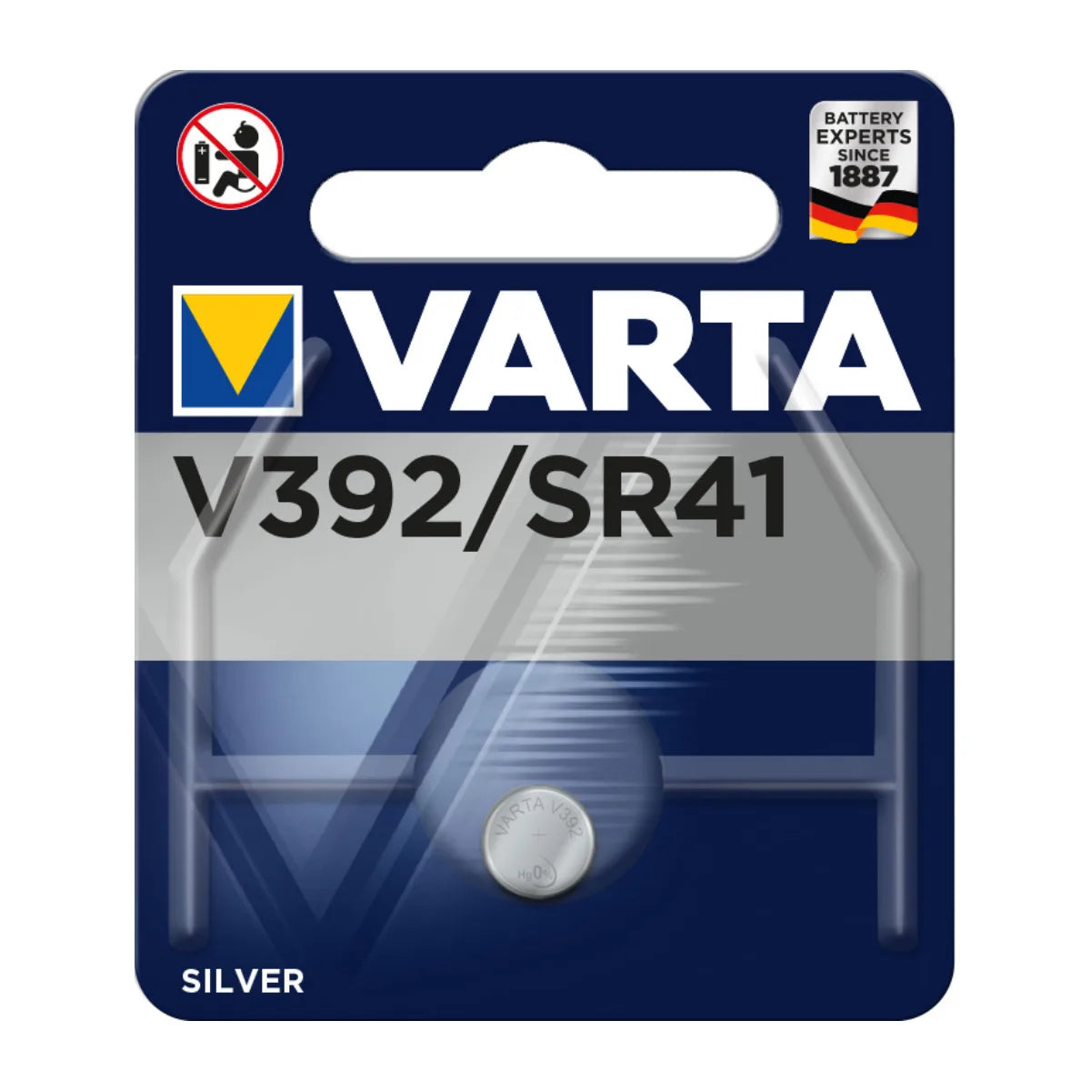 Varta Electronics V392/SR41 1 kpl