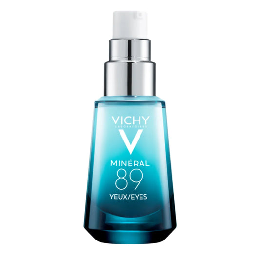 VICHY Mineral 89 Eyes Silmänympärysvoide 15 ml – Vahvistava ja kosteuttava geeli
