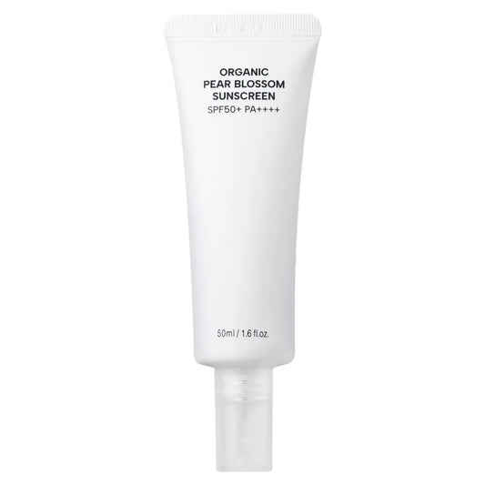 Whamisa Organic Pear Blossom Sunscreen SPF50 50 ml – mineraaliaurinkosuoja
